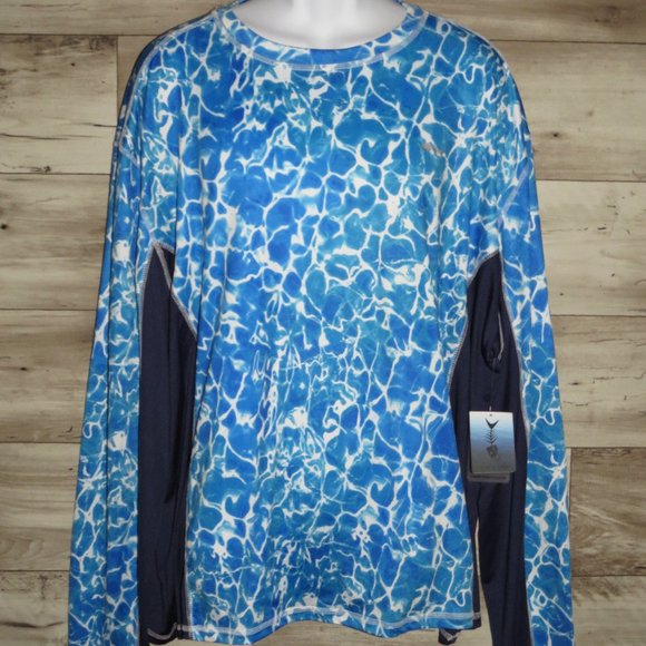 Silver Bait* Men's Long Sleeve Crew Neck Straight Hem Pullover Shirt~ Size 2XL‎ - Picture 1 of 10